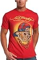 Ed Hardy Men's Short Sleeve Rapper Dog Basic T-Shirt