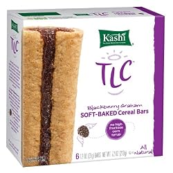 Kashi TLC Cereal Bar, Blackberry Graham, 6-Count Bars Net Wt 7.2 Oz  (Pack of 6)