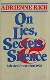 On lies, secrets and silence : selected prose 1966-1978