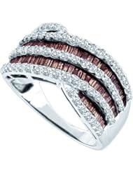 1.52CT COGNAC DIAMOND FASHION BAND