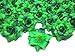 (24) Silk Green Roses Flower Head - 1.75
