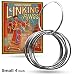 Magic Makers Linking Rings Small 4 Inch Set of 8 Rings with Online Learning