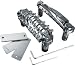 Full Contact Hardware Tune-O-Matic Guitar Bridge, Chrome
