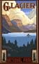 Northwest Art Mall 11" x 17" Poster St. Mary Lake Glacier National Park by Paul A. Lanquist