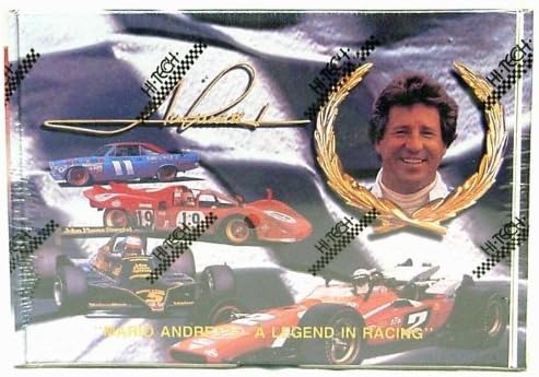 Mario Andretti "A Legend in Racing" Limited Edition Collectors Card Set