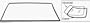 CRL Windshield Gasket 1964-1967 Ford Mustang FCW654 (Chrome)