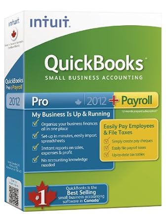 Quickbooks Pro Plus Payroll 2012 Win