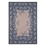 IMAGE OF Aubusson Indoor/Outdoor Rug Ivory 8' Square- Ballard Designs