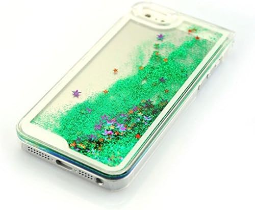 iPhone 6 Case, Allteli Premium Glitter Liquid Case Protective Skin Case for Apple iPhone 6/6S, 4.7" (Green)