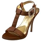 Martinez Valero Lyra Big Jeweled Buckle Platform Sandal