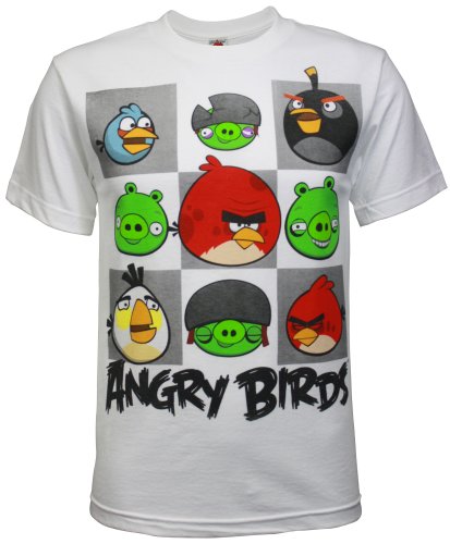 Angry Birds Gridlock Men’s T-Shirt, XX-Large Angry Birds Gridlock Men’s T-Shirt, XX-Large