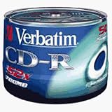 Electronics : Verbatim CDR80 CDR 700MB 50PK (43351)