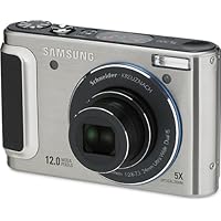 Samsung TL320 12MP Digital Camera with 5x Schneider Wide Angle Dual Image Stabilized Zoom and 3.0 inch OLED Screen (Silver)
