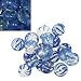 GemStones&reg; Swirls&reg; Decorative Aquarium Stones, Blue & Clear, 90/bag