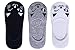 QBSM 3 Pack Womens Cute Cat Socks Cotton Crew Socks No Show Liners Low Cut Socks