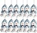 Snowbuddies Christmas Tree Hanging Ornaments Set of 12