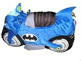 Batman Batcycle Shaped Plush Pillow