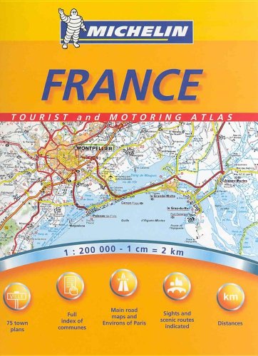 Michelin France Touring and Motoring Atlas