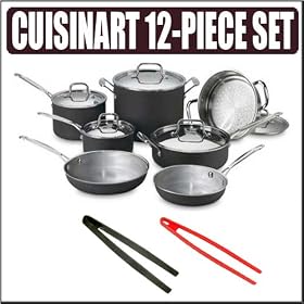 Cuisinart Multiclad Unlimited Dishwasher Safe 12-piece Cookware Set With Silicone Tongs... by Cuisinart