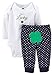 Carter's Baby Girls' 3 Piece St. Patrick's Layette Set (Baby) - Pretty Lucky - 18 Months
