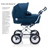 Inglesina 2008 Sofia With Bassinet and Stroller Seat (Chassis included)