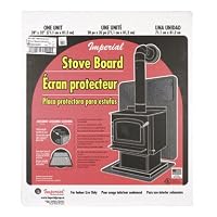 Imperial Mfg Group 28X32 Blk Stove Board Bm0129rc Stove Boards