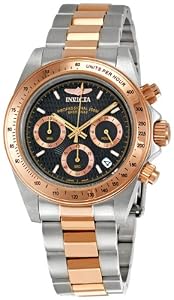 Invicta Two Tone Rose Gold Speedway Mens Watch 6932