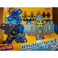 Imaginext Sky Racers Blue Team Set- Tornado Prop and Twister Jet
