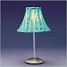 Licorice Blue Green Accent Table Lamp