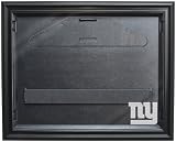 NFL New York Giants Removable Face Jersey Display - Black with Museum Quality UV Upgrade