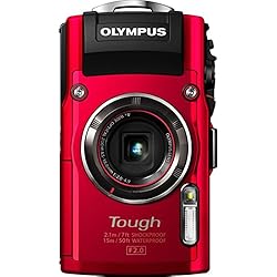 OLYMPUS デジタルカメラ STYLUS TG-4 Tough レッド 1600万画素CMOS F2.0 15m 防水 100kgf耐荷重 GPS+電子コンパス&内蔵Wi-Fi TG-4 RED