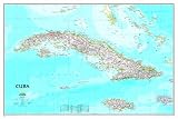 Cuba Wall Map (Classic Style, Laminated)