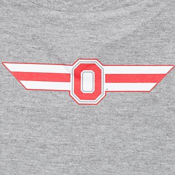 The Ohio State Buckeyes College Pet T-Shirt, Medium, Color:Gray