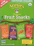 Annie's Homegrown Organic Vegan Fruit Snacks Variety Pack 42 Pouches - .8 Oz. Each