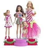 Barbie - W2990 - Poupée Mannequin - Coffret Noel - Barbie & ses Soeurs