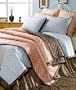 Intrique Pink Twin Quilt