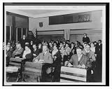 Historic Print (M): [Department of Labor naturalization class]