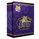 Louisiana State Fightin Tigers NCAA Medium Gift Bag (9.75 Tall)