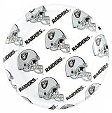 Oakland Raiders 10 Inch Reusable Plastic Plate