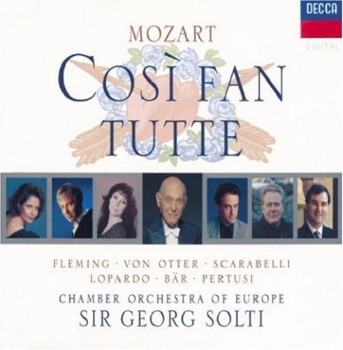 CD-Charts  Music : Mozart - Così fan tutte / Fleming, von Otter, Scarabelli, Lopardo, Bär, Pertusi, Solti