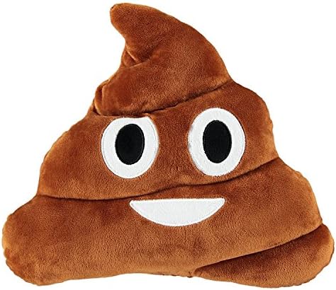 35cm Poop Emoji Pillow Cute Emoji Stuffed Cushion Soft Toy Gifts for Kids Children (1)