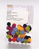 Image of Gütermann / KnorrPrandell 2216000  -  Lunares de fieltro de varios colores  (120 unidades) [Importado de Alemania]