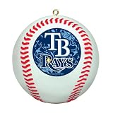MLB Tampa Bay Rays Mini Replica Baseball Ornament