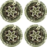 Set of Four Holly Holiday Coasters- Style VDM43