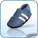 Krabbelschuh / Handgemachte Topqualitaet made in Germany Airy Jeans
