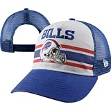 NFL Unisex Adult Buffalo Bills Spiral Stripe 940 Cap (Blue, One Size Fits All)