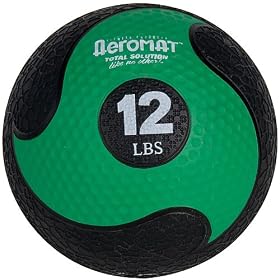 AeroMat Deluxe Exercise Medicine Ball 2 - 30 lb