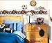 Playball Sports Balls Self-Stick Wall Border Roll