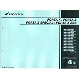 ホンダ　フォルツァ/FORZA X/Z/Z SPECIAL/Z ABS（MF08）　パーツリスト/パーツカタログ　11KSV404