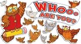 Whoooooo Are You! Mini Bulletin Board Set